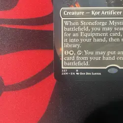 Magic The Gathering Stoneforge Mystic Double Masters 337 Borderless - Image 4