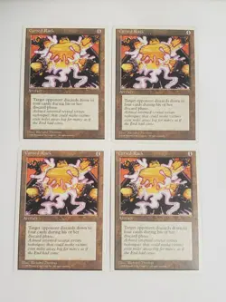 MTG Playset 4x Cursed Rack (4th Edition/Artifact/U) - BGM - Image 1