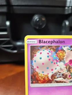 Pokemon Cosmic Eclipse Blacephalon (SM221) Stamped Promo Light Play - Image 2