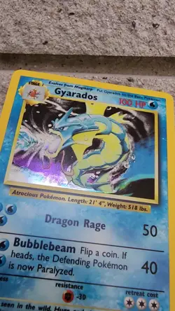 Pokemon TCG Gyarados Base Set 6/102 Holo 1999-2000 Holo Rare - Image 2