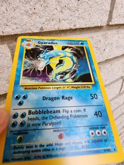 Pokemon TCG Gyarados Base Set 6/102 Holo 1999-2000 Holo Rare - Image 3