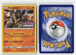 TERRAKION SM205 PRE RELEASE PROMO POKEMON TCG LP - Image 3