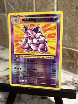 Pokemon TCG ~ Nidoking Reverse Holo [XY: Evolutions #45/108] NM - Image 3