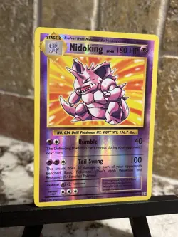Pokemon TCG ~ Nidoking Reverse Holo [XY: Evolutions #45/108] NM - Image 4