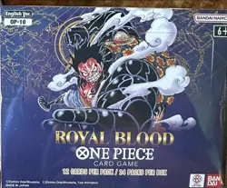 One Piece OP-10 Royal Blood Booster Box ENGLISH SEALED - Image 1
