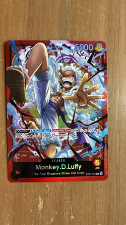 Monkey.D.Luffy 001 L Starter Deck EX: Gear 5 ST21-001 One Piece 3⚓📈 - Image 1