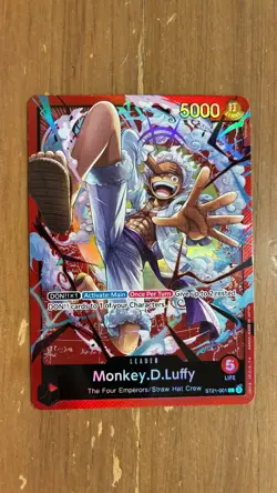 Monkey.D.Luffy 001 L Starter Deck EX: Gear 5 ST21-001 One Piece 10⚓📈 - Image 1