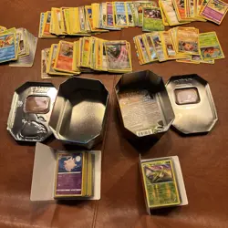 2009 Infernape And Serperior Ex Opened Tins With Pokemon Binders (vintage Cards) - Image 5