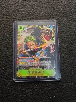 Roronoa Zoro ST29-014 Parallel Starter Deck Promo One Piece Card English - Image 1
