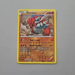Groudon - 84/160 - Pokemon Primal Clash XY Reverse Holo Card HP - Image 1