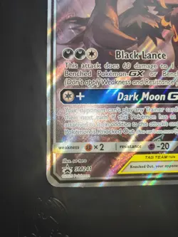 Pokemon Jumbo Oversized Umbreon & Darkrai GX Tag Team Promo Card SM241 - Image 5