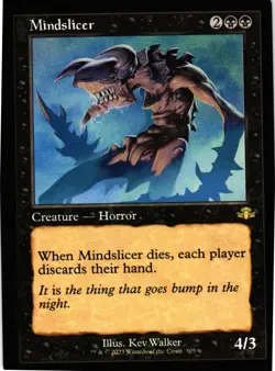 MTG TCG - Mindslicer (Retro Frame) 305 Dominaria Remastered - NM Free Shipping $ - Image 1