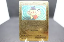 Pokemon TCG Pikachu SWSH074 Gold Foil Special Delivery - Image 1