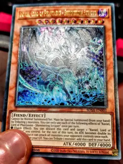 Yu-Gi-Oh! Ultimate Rare Style Raviel, Lord of Phantasms - Shimmering Scraper - Image 1