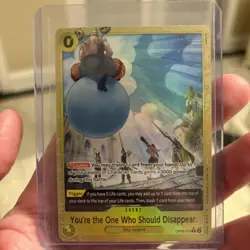One Piece TCG You're the One Who Should Disappear (115) (Alternate Art) PRB02 - Image 3
