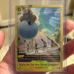 One Piece TCG You're the One Who Should Disappear (115) (Alternate Art) PRB02 - Image 4
