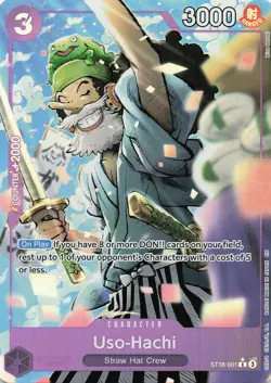 ONE PIECE Uso-Hachi (Alternate Art) C PRB The Best- Vol. 2 #ST18-001 - Image 1