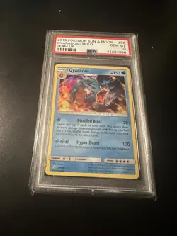 Pokemon 2019 Team Up Gyarados Holo Card 30/181 Rare PSA 10 *LOW POP* - Image 2