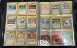 Base Set Incomplete Set 75/102 5 Rares No Duplicates With Folder - Pokemon Cards - Image 5