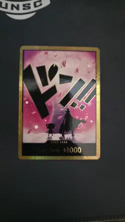 One Piece TCG Gold Parallel DON!! Card Chopper PRB-02 English Edition - Image 1