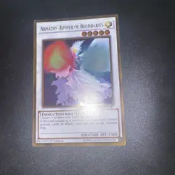 Armades, Keeper Of Boundaries PGL2-EN043 - 1st Ed Gold Rare Holo Yugioh Card - Image 1