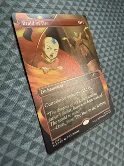 MTG Braid of Fire #2307 Rainbow Foil Rare Secret Lair Drop Series (SLD) - Image 2