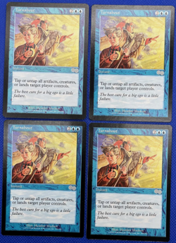 TOP 4 x Turnabout / Wendung - URZA's SAGA - englisch ** Playset ** Tap/Untap - Image 1