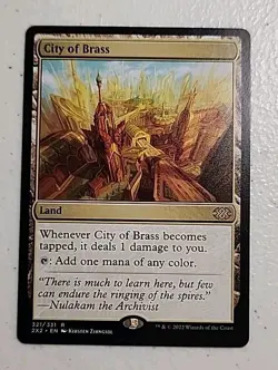 City of Brass Double Masters 2022 Regular MTG - Image 1