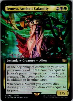 Jenova, Ancient Calamity (Extended Art) R FINAL FANTASY 493 NM - Image 1