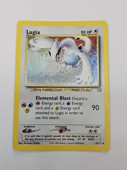 Pokemon Neo Genesis 2000 Lugia #9/111 Holo English Unlimited - Image 2