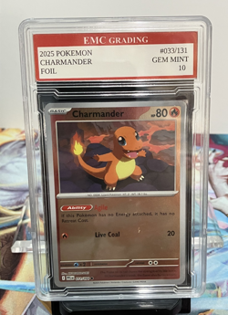 CHARMANDER 2022 FOIL #033/131 Pokemon Card GRADED 10 TCG CCG - Image 1