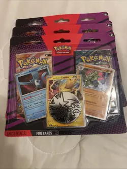 Pokemon TCG Blister 2 Pack Twilight Masquerade + surging sparks Sealed pokemon - Image 1