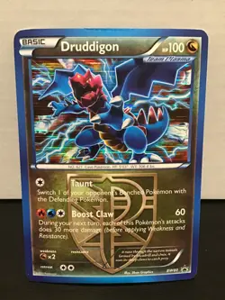 Druddigon BW80 Holo Pokemon Black Star Promo - Image 1