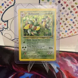 Pokemon TCG Bellossom Neo Genesis Holo Unlimited Rare First Edition 3/111 WOTC - Image 1