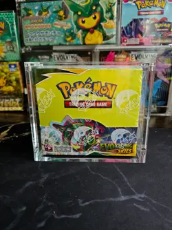 Pokemon Evolving Skies Booster Box Sealed New Mint with Grail Guard protector - Image 1