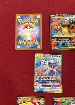 5 Pokemon Japanese Card Lot - Blastoise & Piplup, Wartotle, Megakangaskhan - Image 2