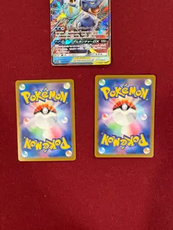 5 Pokemon Japanese Card Lot - Blastoise & Piplup, Wartotle, Megakangaskhan - Image 5