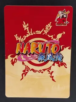 Sasuke Uchiha Naruto: Shippuden 20th Anniversary Premium Thick Card TCR - Image 2