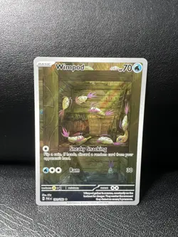 Pokemon Card TCG Wimpod 191/182 Paradox Rift Illustration Rare Pack Fresh - Image 1