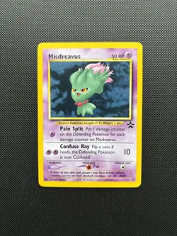 Pokemon Card Black Star Promo Misdreavus 39 WOTC - Image 1