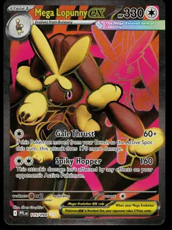 Pokemon Card - Mega Lopunny ex ME02: Phantasmal Flames 115/094 Ultra Rare - Image 1