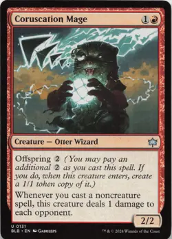 Coruscation Mage U Bloomburrow 131 NM MTG - Image 1