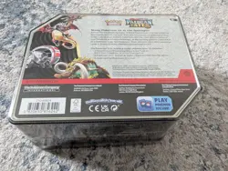 Pokemon Paldean Fates Tin [Charizard ex] • New Sealed 5 Booster Packs - Image 2