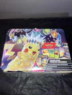 Pokemon Surging Sparks Treasure Chest Box - SEALED - Image 4
