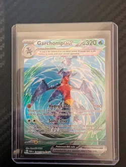 Pokemon: Garchomp ex 245/182 Paradox Rift Special Illustration Rare Holo - NM - Image 1
