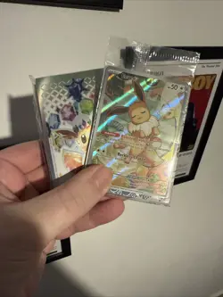 Pokemon TCG Prismatic Evolutions Eevee SVP 173, ETB Promo NM - Image 1