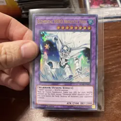 Elemental HERO Absolute Zero BLHR-EN065 Battles of Legend: Hero's Revenge 1st Ed - Image 1