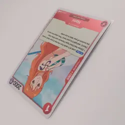 PRE ERRATA Nami - Romance Dawn Rare (OP-01) Foil One Piece TCG English NM - Image 3