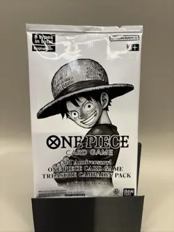 One Piece TCG 3rd Anniversary Treasure Campaign Pack Sealed English - Image 1