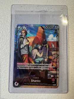 2025 One Piece OP09-001 Shanks Leader Promo Card PSA Magazine Exclusive Sealed - Image 1